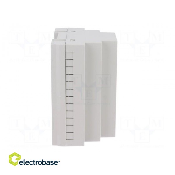 Enclosure: for DIN rail mounting | Y: 90mm | X: 104mm | Z: 65mm | ABS image 7