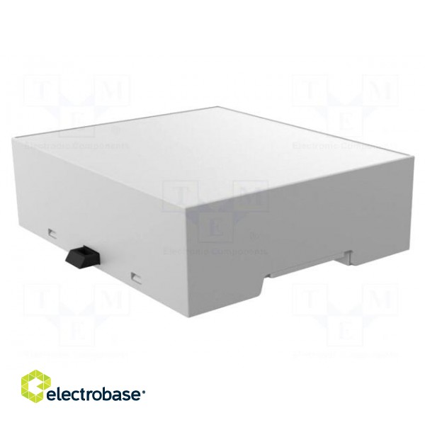 Enclosure: for DIN rail mounting | Y: 90mm | X: 106.2mm | Z: 32mm | grey