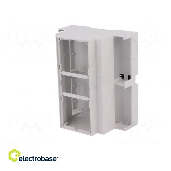 Enclosure: for DIN rail mounting | Y: 90mm | X: 106mm | Z: 53mm | PPO image 3
