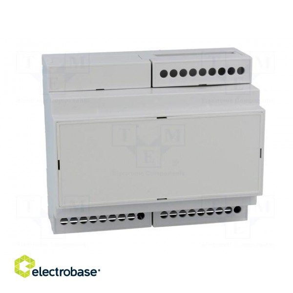Enclosure: for DIN rail mounting | Y: 90mm | X: 106mm | Z: 53mm | PPO image 9