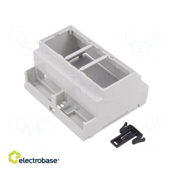 Enclosure: for DIN rail mounting | Y: 90mm | X: 106mm | Z: 58mm | PPO