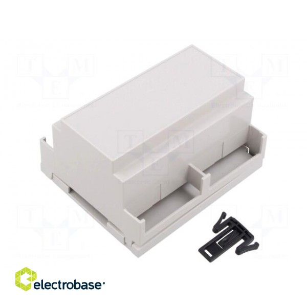 Enclosure: for DIN rail mounting | Y: 90mm | X: 106mm | Z: 58mm | PPO image 1