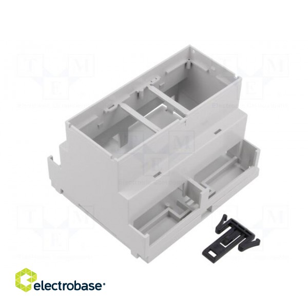 Enclosure: for DIN rail mounting | Y: 90mm | X: 106mm | Z: 58mm | PPO image 1