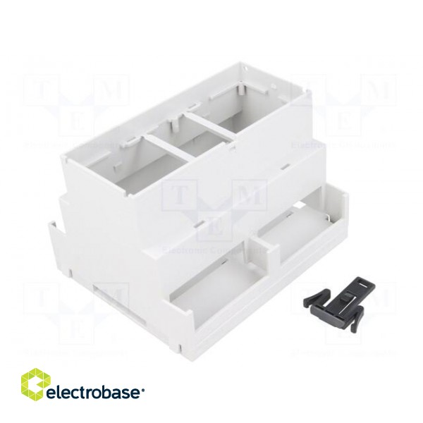 Enclosure: for DIN rail mounting | Y: 90mm | X: 106mm | Z: 68mm | PPO paveikslėlis 1