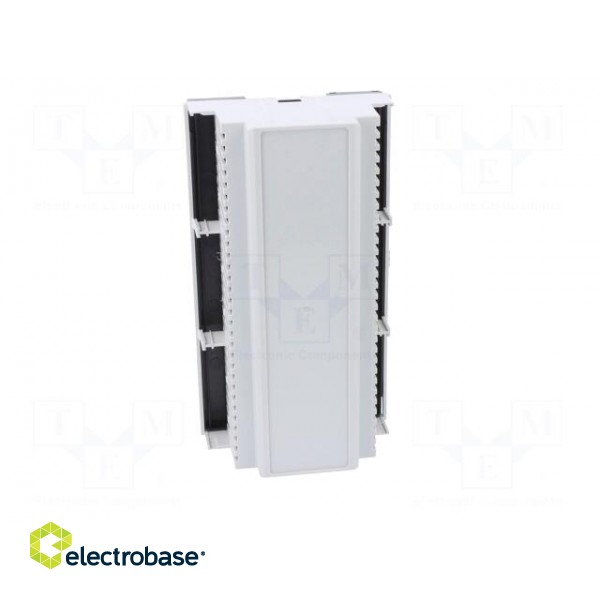 Enclosure: for DIN rail mounting | Y: 90mm | X: 158mm | Z: 58mm | grey image 9