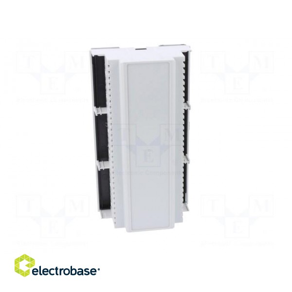 Enclosure: for DIN rail mounting | Y: 90mm | X: 158mm | Z: 58mm | grey paveikslėlis 9