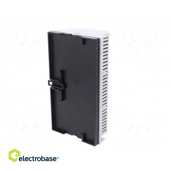 Enclosure: for DIN rail mounting | Y: 90mm | X: 158mm | Z: 58mm | grey paveikslėlis 6