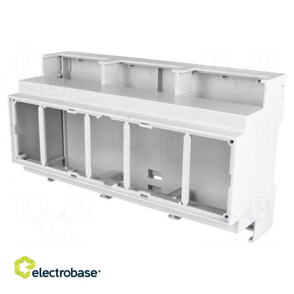 Enclosure: for DIN rail mounting | Y: 90mm | X: 159.5mm | Z: 53mm | PPO image 1