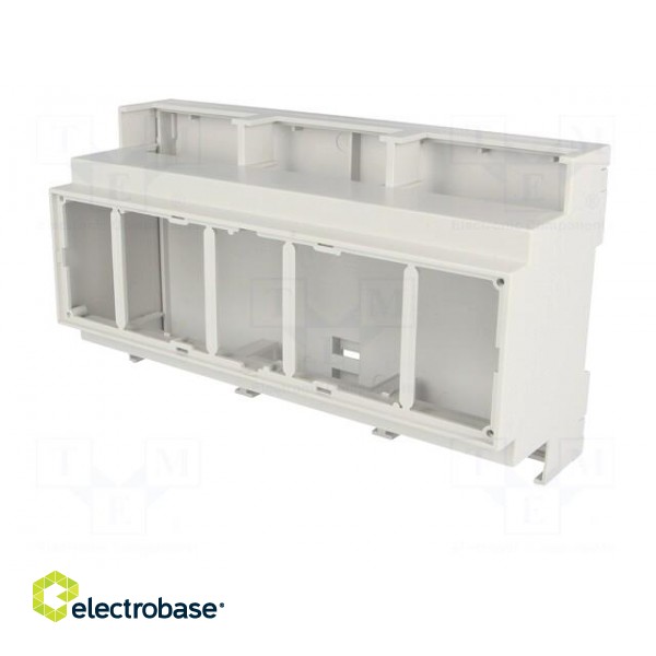 Enclosure: for DIN rail mounting | Y: 90mm | X: 159.5mm | Z: 53mm | PPO image 2