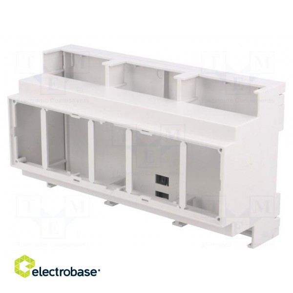 Enclosure: for DIN rail mounting | Y: 90mm | X: 159mm | Z: 53mm | PPO image 1