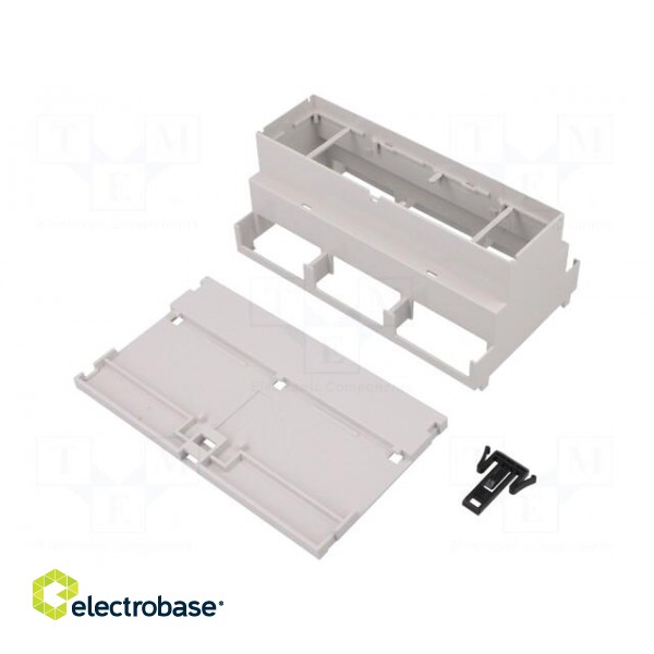 Enclosure: for DIN rail mounting | Y: 90mm | X: 159mm | Z: 68mm | PPO paveikslėlis 1