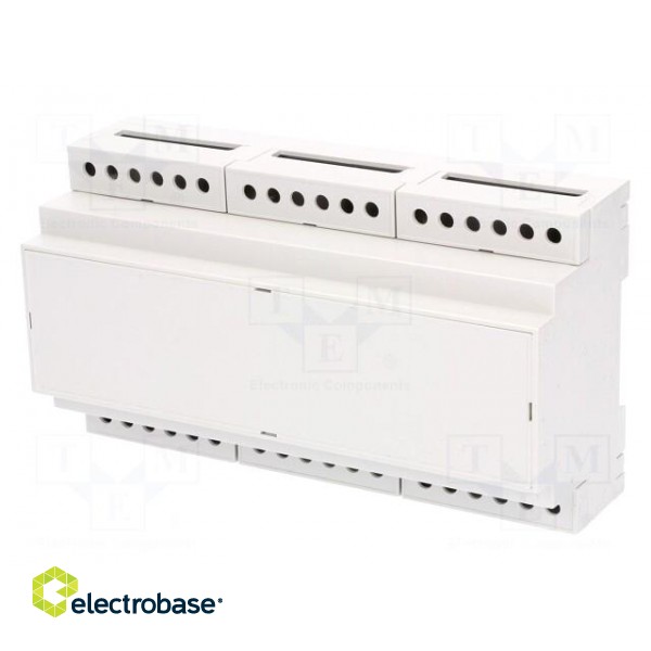 Enclosure: for DIN rail mounting | Y: 90mm | X: 160mm | Z: 53mm | PPO фото 1