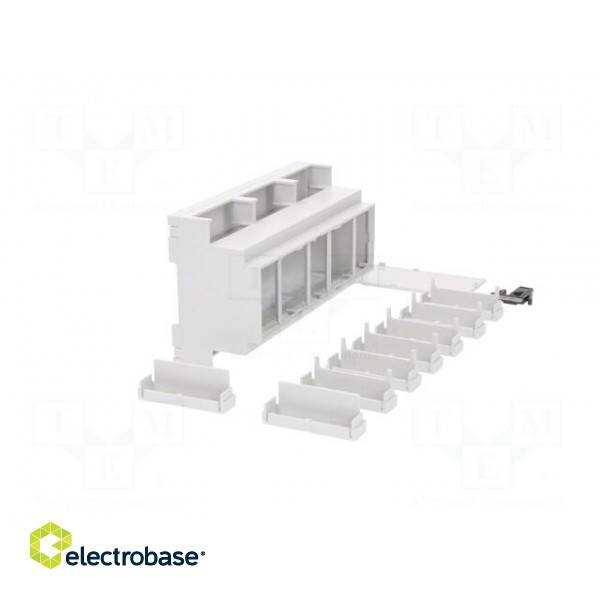 Enclosure: for DIN rail mounting | Y: 90mm | X: 160mm | Z: 53mm | PPO paveikslėlis 8