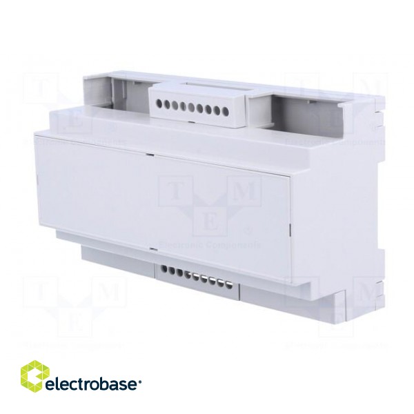 Enclosure: for DIN rail mounting | Y: 90mm | X: 160mm | Z: 53mm | PPO image 2