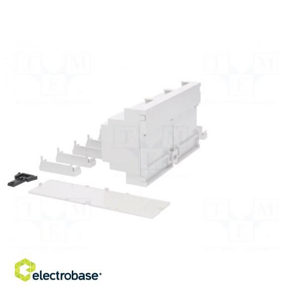 Enclosure: for DIN rail mounting | Y: 90mm | X: 160mm | Z: 53mm | PPO фото 4