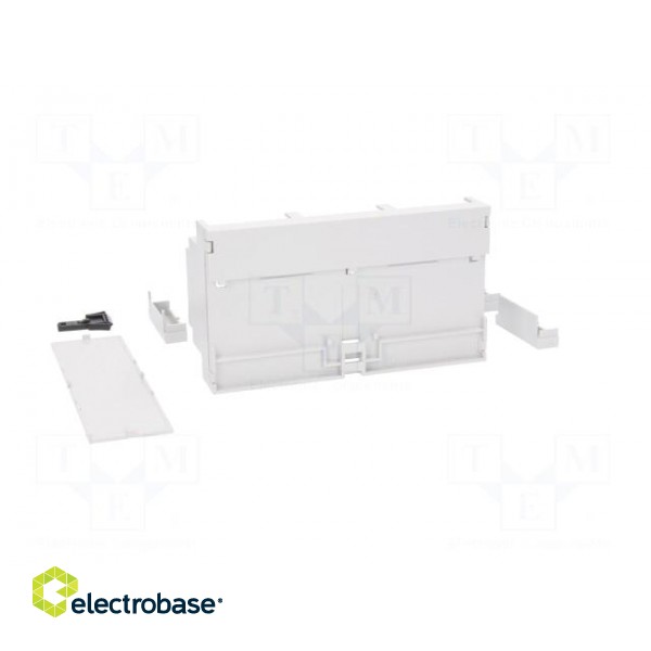 Enclosure: for DIN rail mounting | Y: 90mm | X: 160mm | Z: 53mm | PPO paveikslėlis 5