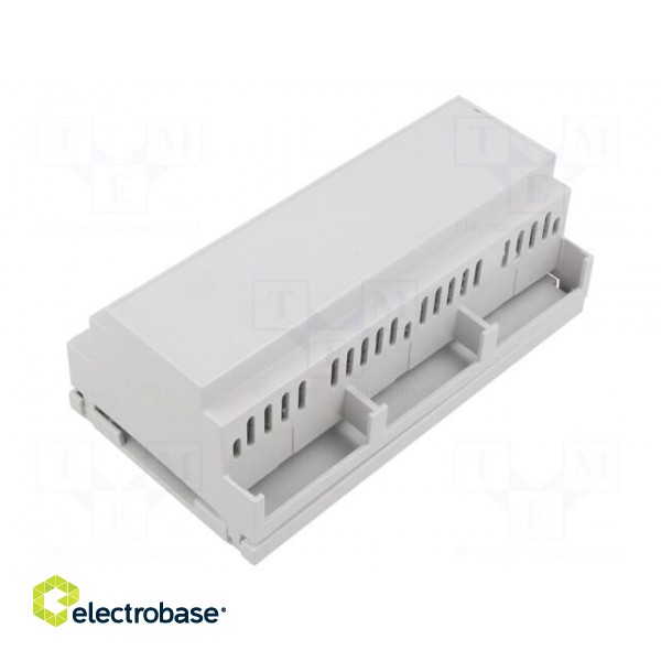 Enclosure: for DIN rail mounting | Y: 90mm | X: 160mm | Z: 58mm | PPO