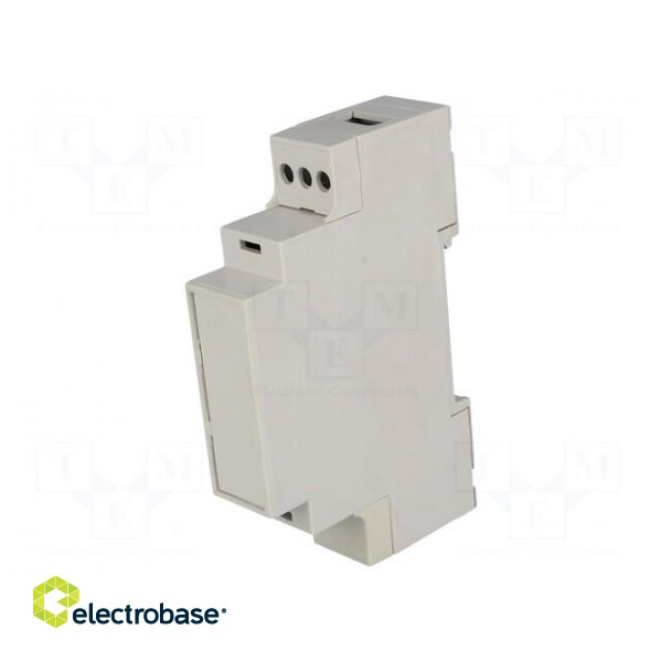 Enclosure: for DIN rail mounting | Y: 90mm | X: 17.5mm | Z: 53mm | PPO paveikslėlis 1