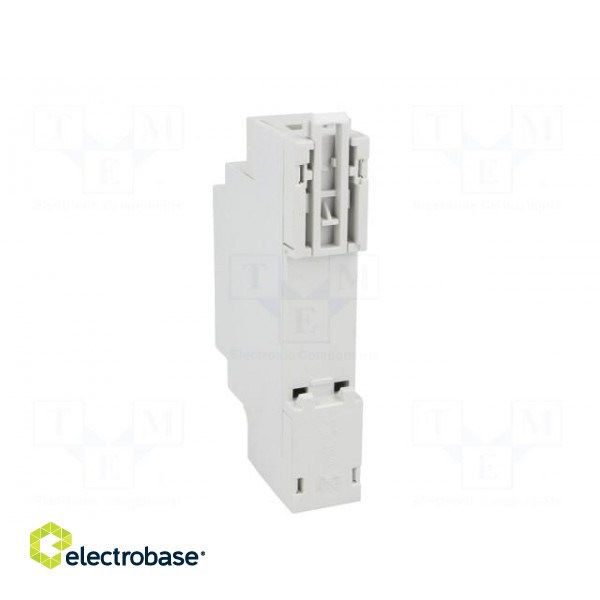 Enclosure: for DIN rail mounting | Y: 90mm | X: 17.5mm | Z: 53mm | PPO paveikslėlis 5