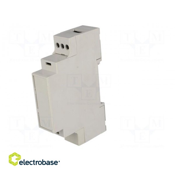 Enclosure: for DIN rail mounting | Y: 90mm | X: 17.5mm | Z: 53mm | PPO фото 2
