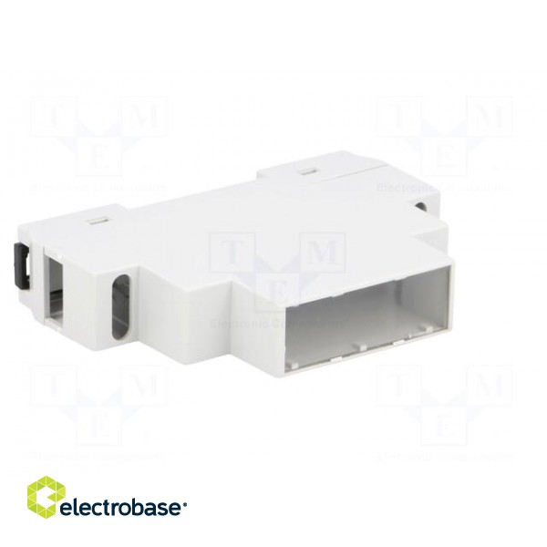 Enclosure: for DIN rail mounting | Y: 90mm | X: 17mm | Z: 65mm | ABS фото 8