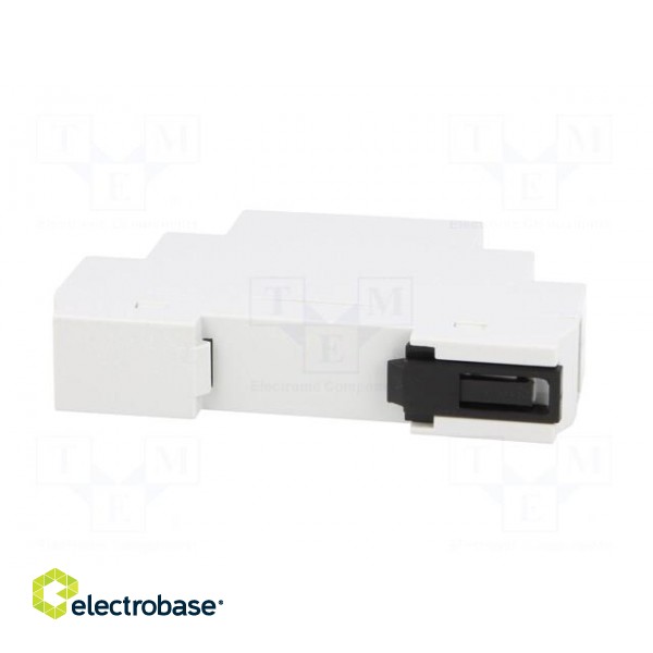 Enclosure: for DIN rail mounting | Y: 90mm | X: 17mm | Z: 65mm | ABS фото 5