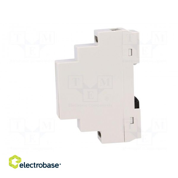 Enclosure: for DIN rail mounting | Y: 90mm | X: 17mm | Z: 65mm | ABS paveikslėlis 3