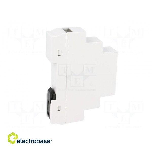 Enclosure: for DIN rail mounting | Y: 90mm | X: 17mm | Z: 65mm | ABS image 7