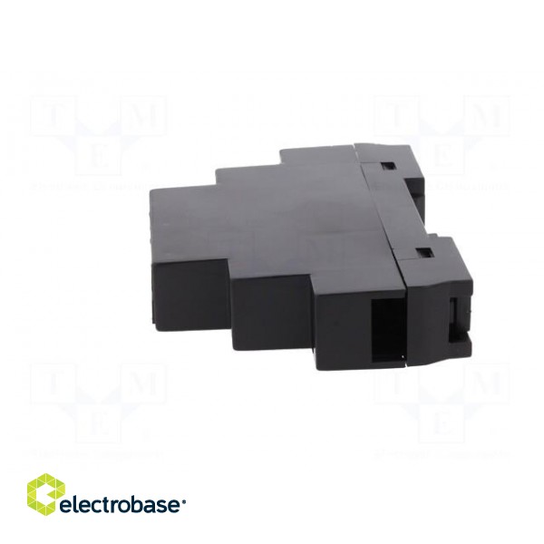Enclosure: for DIN rail mounting | Y: 90mm | X: 17mm | Z: 65mm | ABS image 3