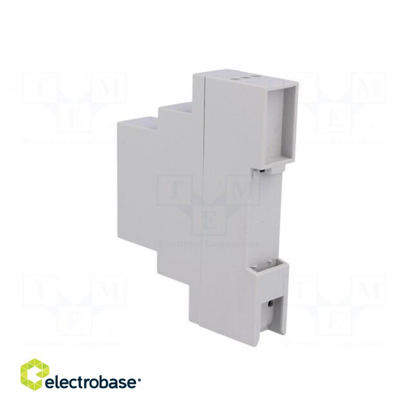 Enclosure: for DIN rail mounting | Y: 90mm | X: 17mm | Z: 71mm | noryl image 4