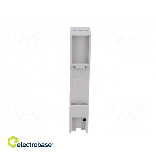 Enclosure: for DIN rail mounting | Y: 90mm | X: 17mm | Z: 71mm | noryl image 5