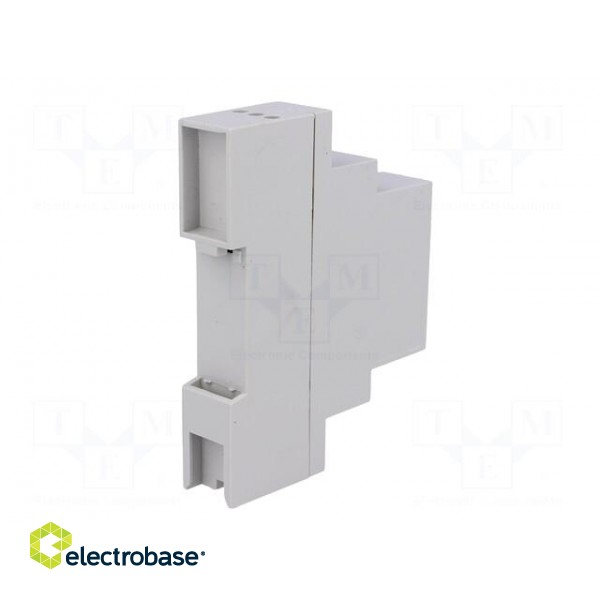 Enclosure: for DIN rail mounting | Y: 90mm | X: 17mm | Z: 71mm | noryl image 6