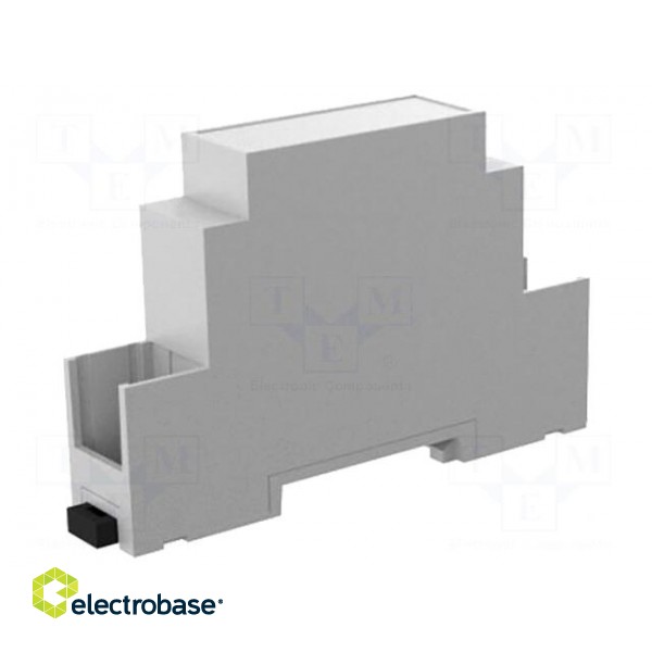 Enclosure: for DIN rail mounting | Y: 90mm | X: 18mm | Z: 53mm | PPO