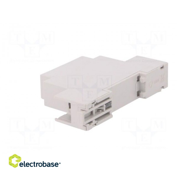 Enclosure: for DIN rail mounting | Y: 90mm | X: 18mm | Z: 53mm | PPO paveikslėlis 5