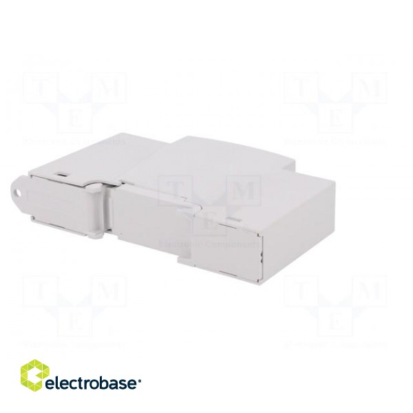Enclosure: for DIN rail mounting | Y: 90mm | X: 18mm | Z: 53mm | ABS paveikslėlis 7