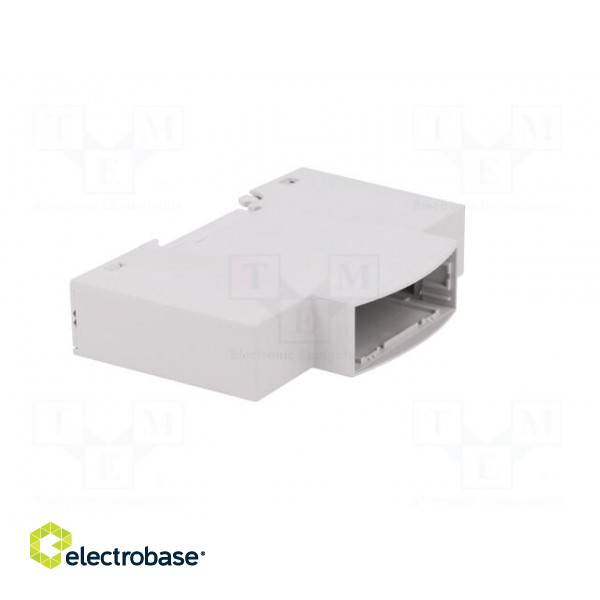 Enclosure: for DIN rail mounting | Y: 90mm | X: 18mm | Z: 53mm | ABS paveikslėlis 9