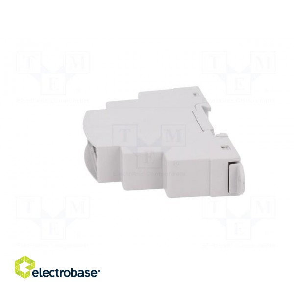 Enclosure: for DIN rail mounting | Y: 90mm | X: 18mm | Z: 53mm | ABS paveikslėlis 4