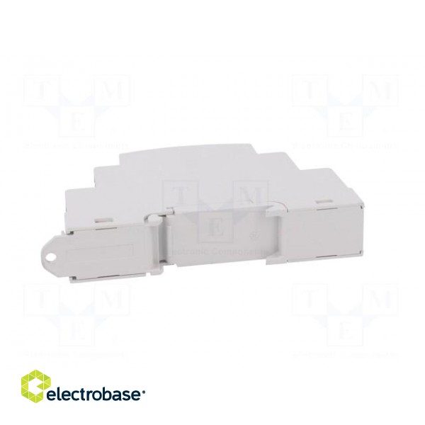 Enclosure: for DIN rail mounting | Y: 90mm | X: 18mm | Z: 53mm | ABS image 6