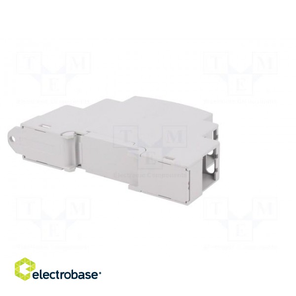 Enclosure: for DIN rail mounting | Y: 90mm | X: 18mm | Z: 62mm | grey image 7