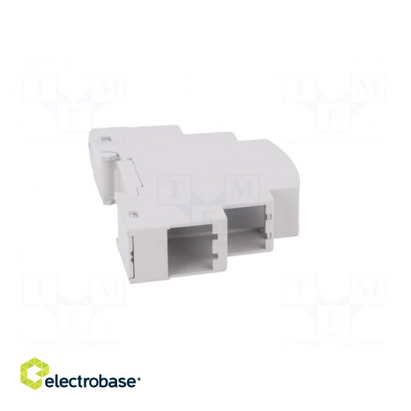Enclosure: for DIN rail mounting | Y: 90mm | X: 18mm | Z: 53mm | ABS paveikslėlis 8