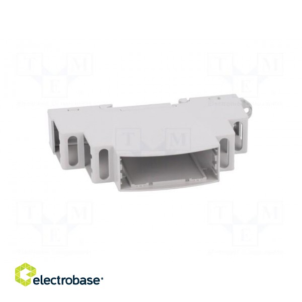 Enclosure: for DIN rail mounting | Y: 90mm | X: 18mm | Z: 53mm | ABS image 10