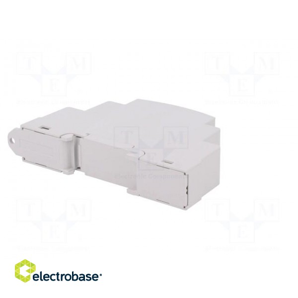 Enclosure: for DIN rail mounting | Y: 90mm | X: 18mm | Z: 53mm | ABS image 7