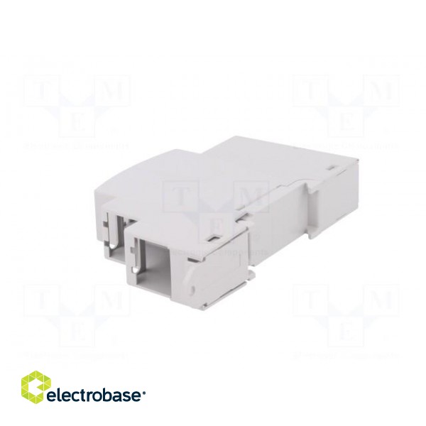 Enclosure: for DIN rail mounting | Y: 90mm | X: 18mm | Z: 62mm | grey image 5