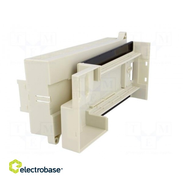 Enclosure: for DIN rail mounting | Y: 90mm | X: 200mm | Z: 67mm фото 4