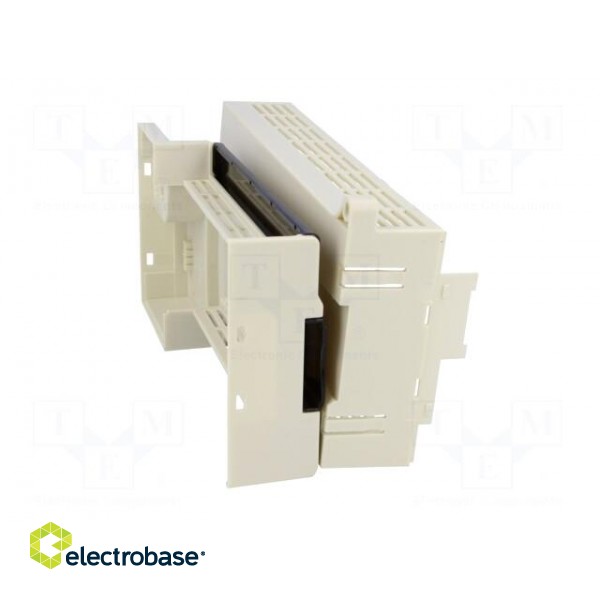 Enclosure: for DIN rail mounting | Y: 90mm | X: 200mm | Z: 67mm image 7