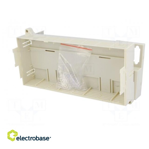 Enclosure: for DIN rail mounting | Y: 90mm | X: 200mm | Z: 67mm image 2