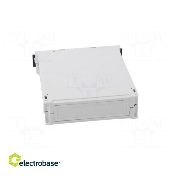 Enclosure: for DIN rail mounting | Y: 90mm | X: 23mm | Z: 118mm | grey paveikslėlis 10