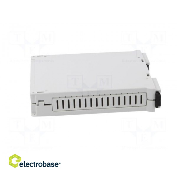 Enclosure: for DIN rail mounting | Y: 90mm | X: 23mm | Z: 118mm | grey image 4