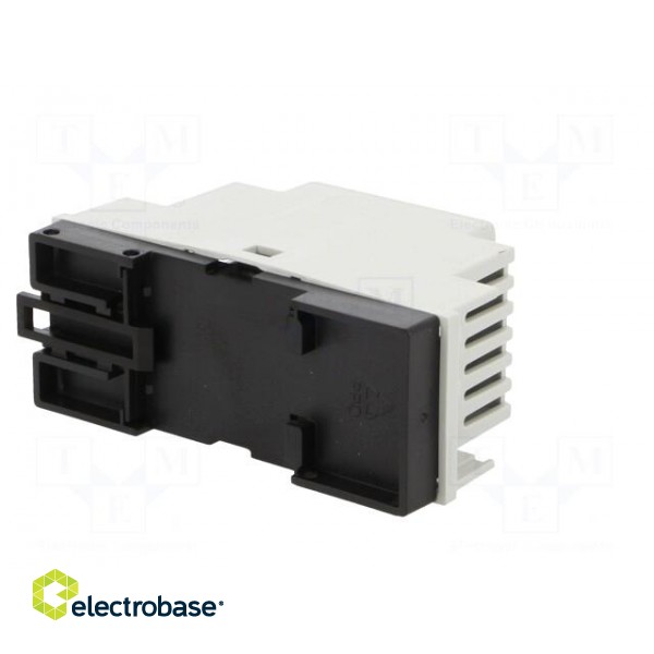Enclosure: for DIN rail mounting | Y: 90mm | X: 35mm | Z: 58mm | grey image 6