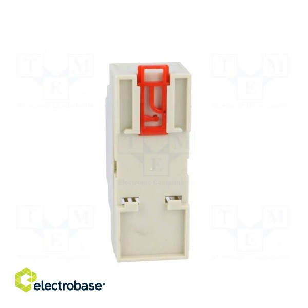 Enclosure: for DIN rail mounting | Y: 90mm | X: 35mm | Z: 62mm | ABS image 5